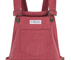 Hazel Dungaree in Dusty Cranberry