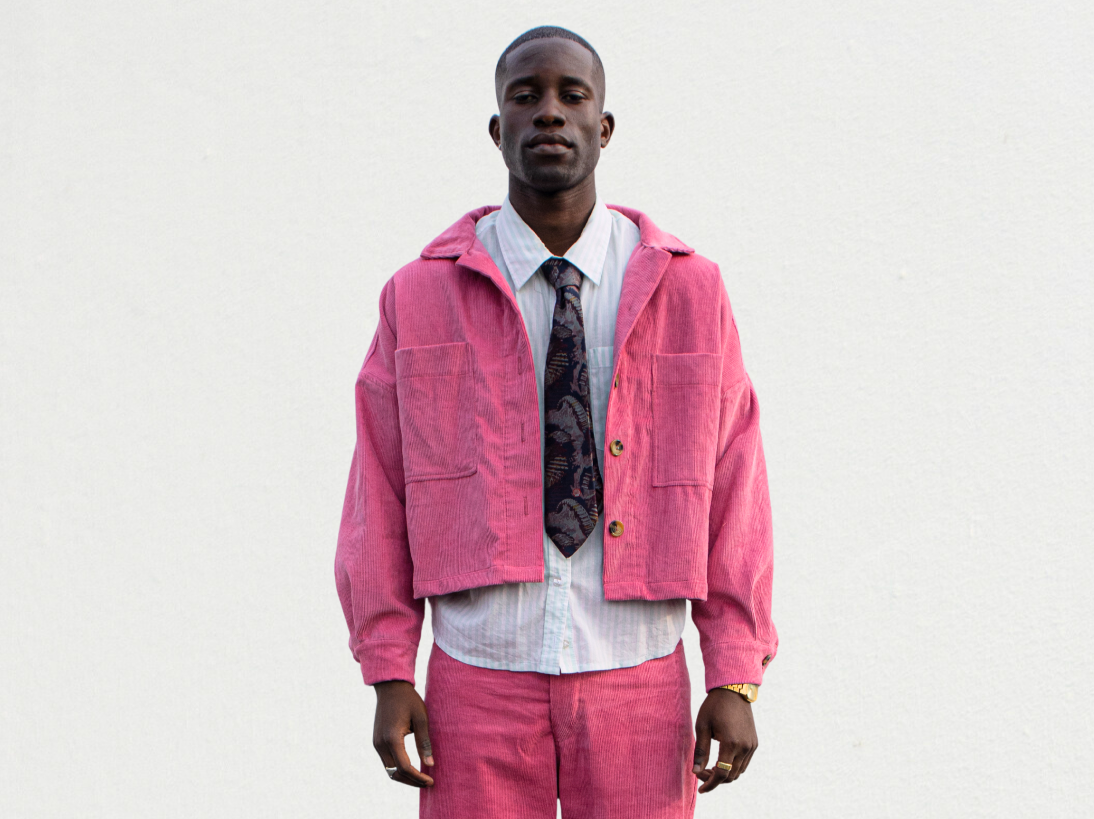 Boxy Jacket in Bubblegum Pink LTD