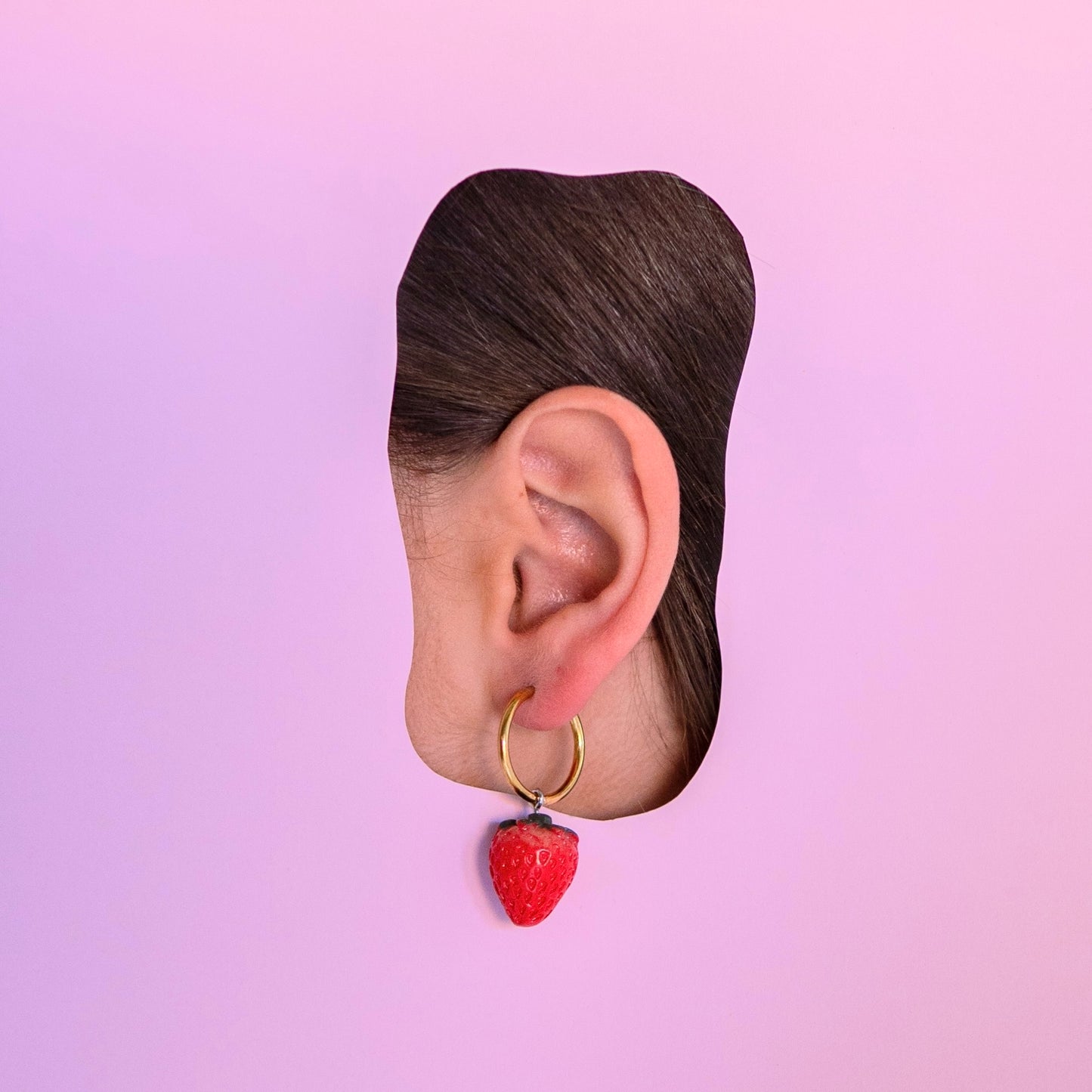 Zahara Earrings “Strawberry Edition”