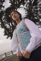 Puffer Gilet Powder Blue LTD