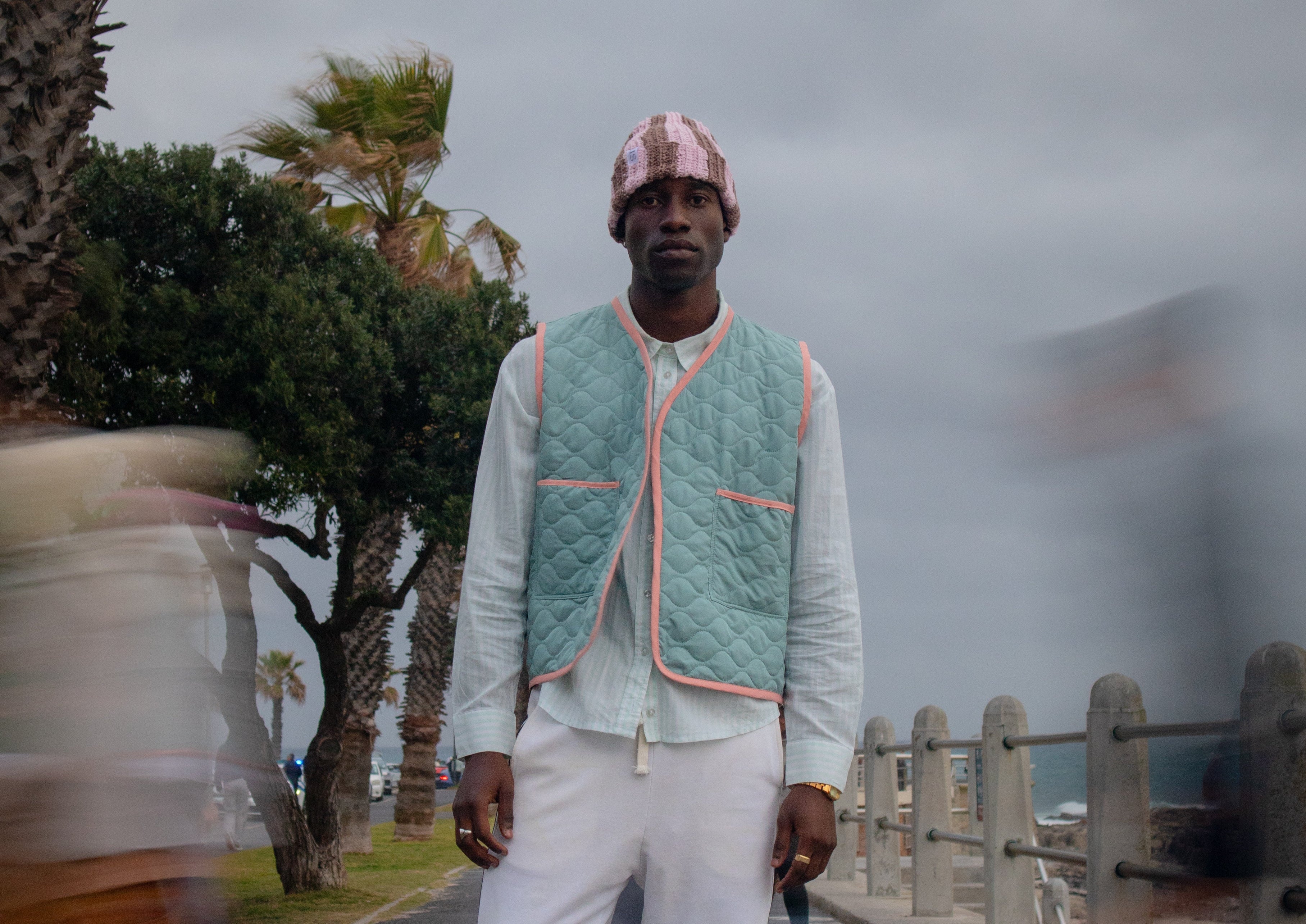 Puffer Gilet Powder Blue LTD