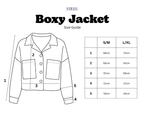 Boxy Jacket in Stone Corduroy LTD