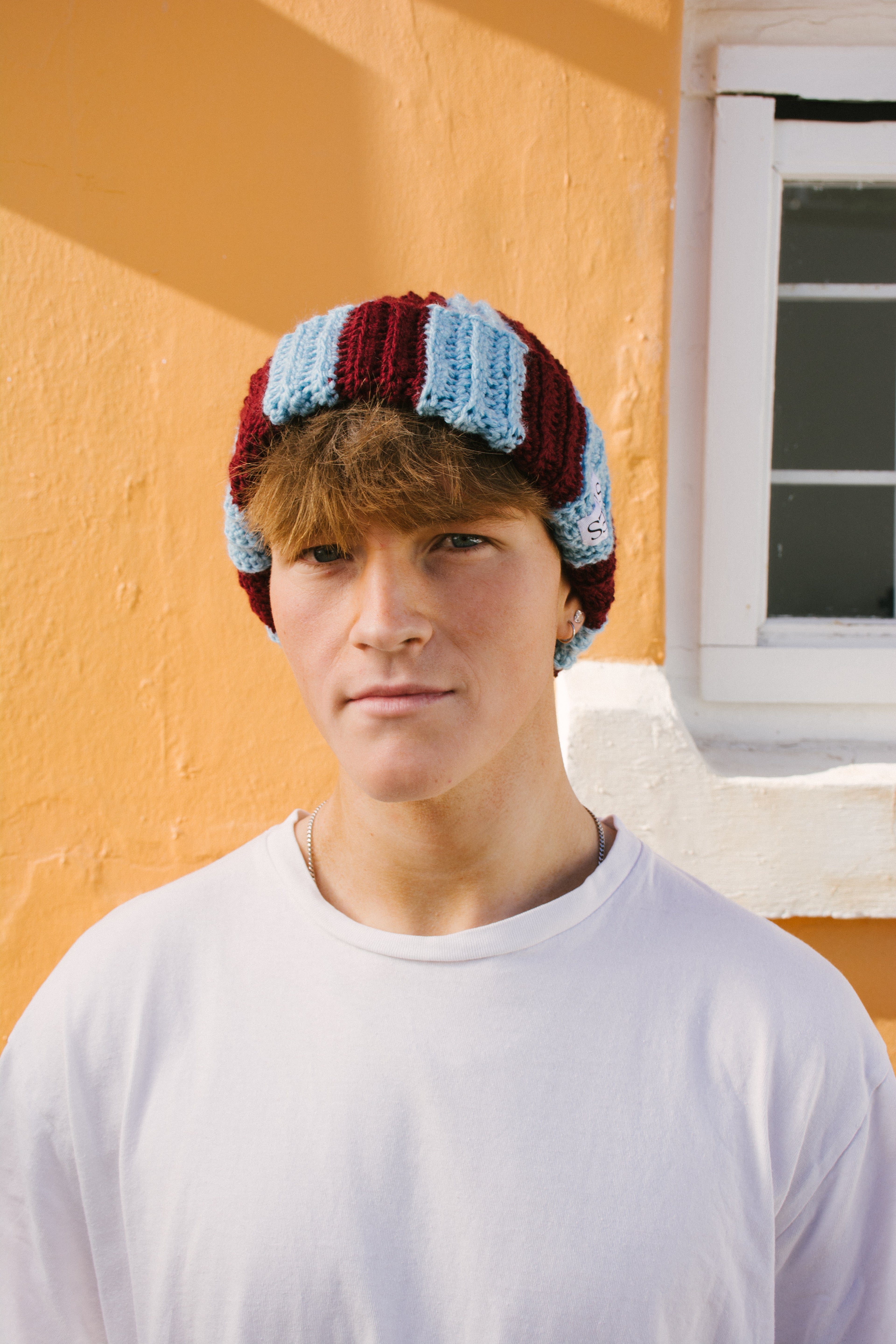 The Zea Beanie LTD in Blue Raspberry