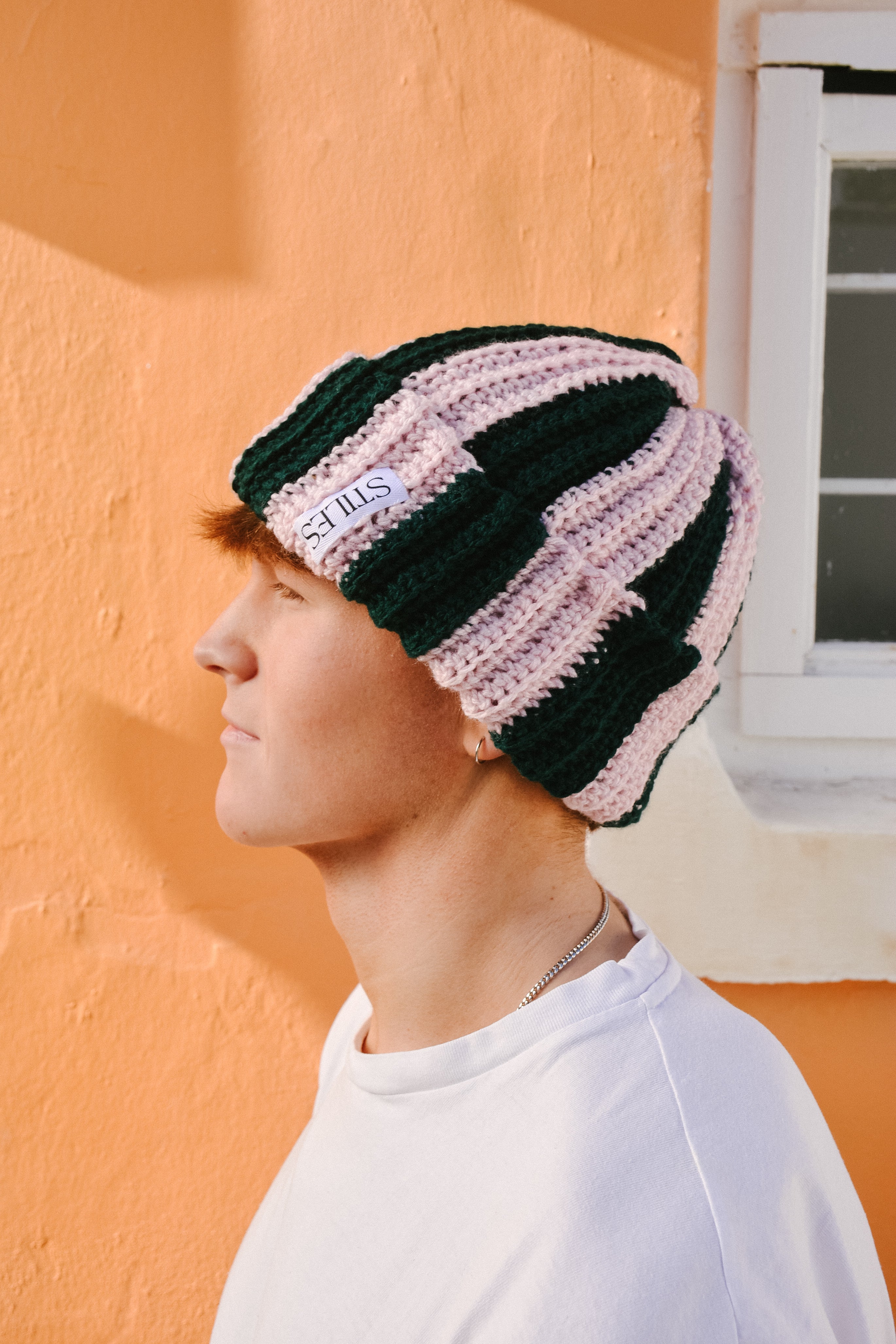 The Zea Beanie LTD in Rosy Forest