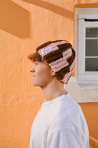 The Zea Beanie LTD in Cocoa Blush