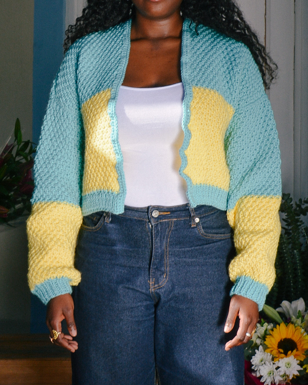 Granny B Cardigan LTD in Lemon Drop