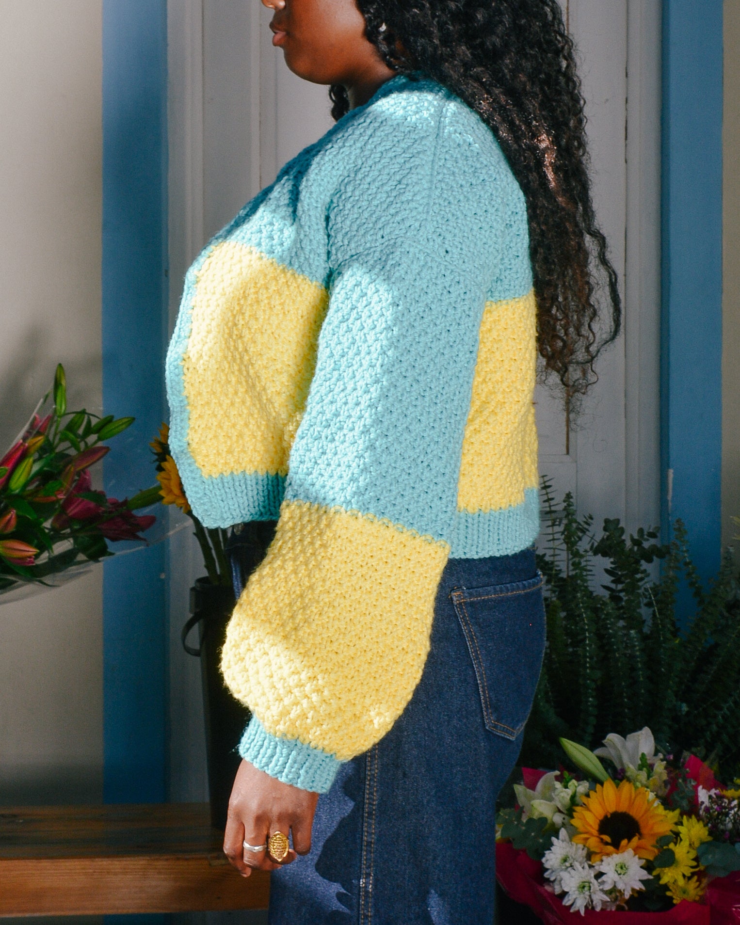 Granny B Cardigan LTD in Lemon Drop