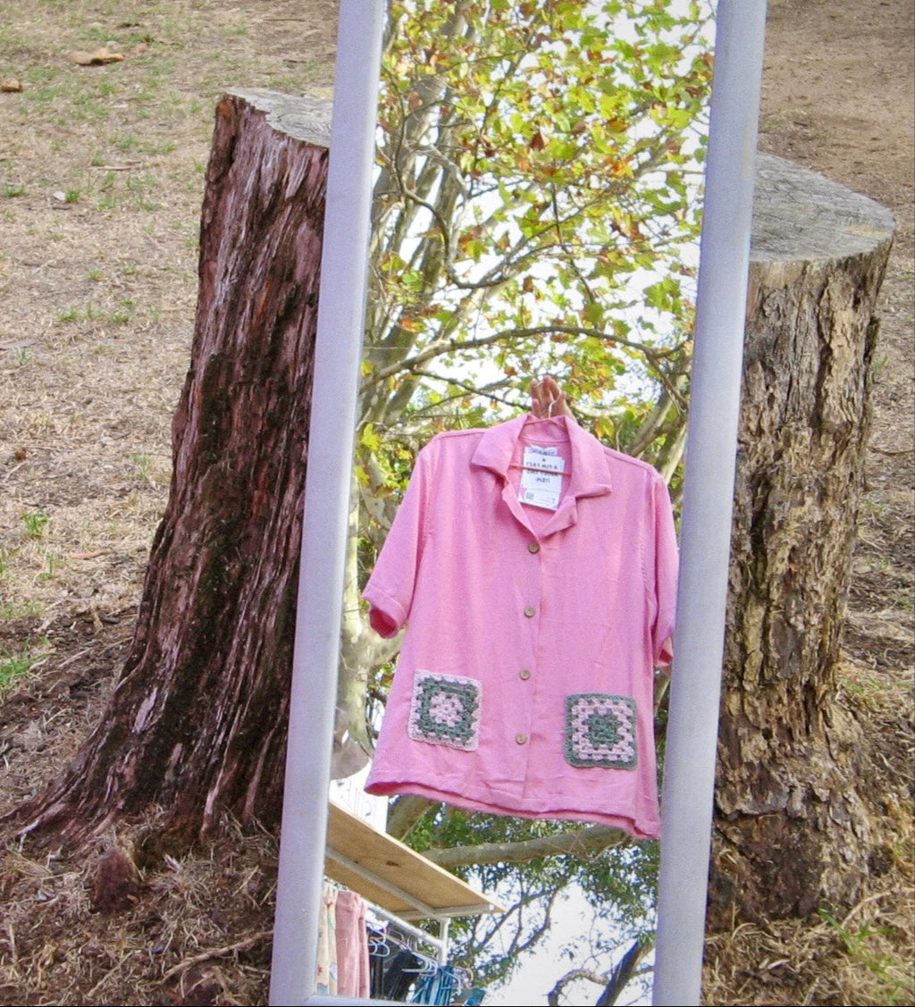 Button Up in Milkshake Pink