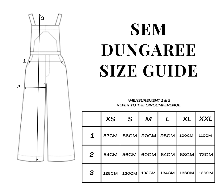 SEM Dungaree in Pink & Black