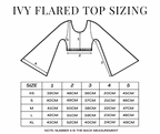 Ivy Flared Top in Disco Bouclé