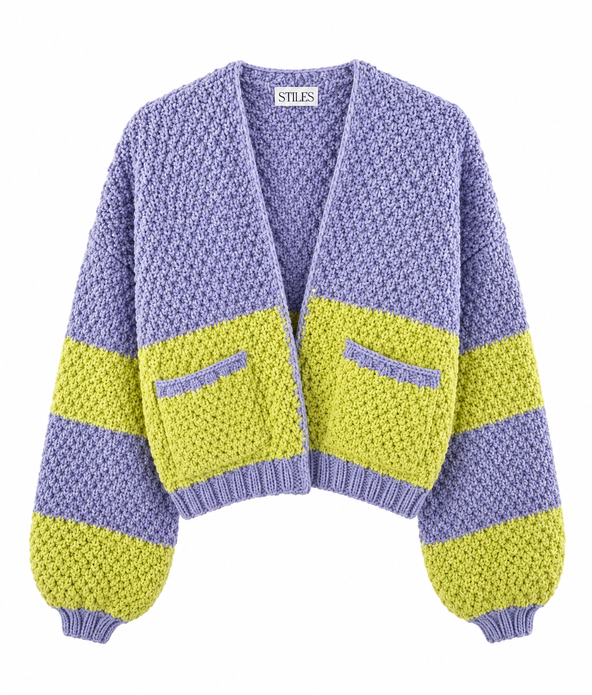 Granny B Cardigan LTD in Lavender Zing