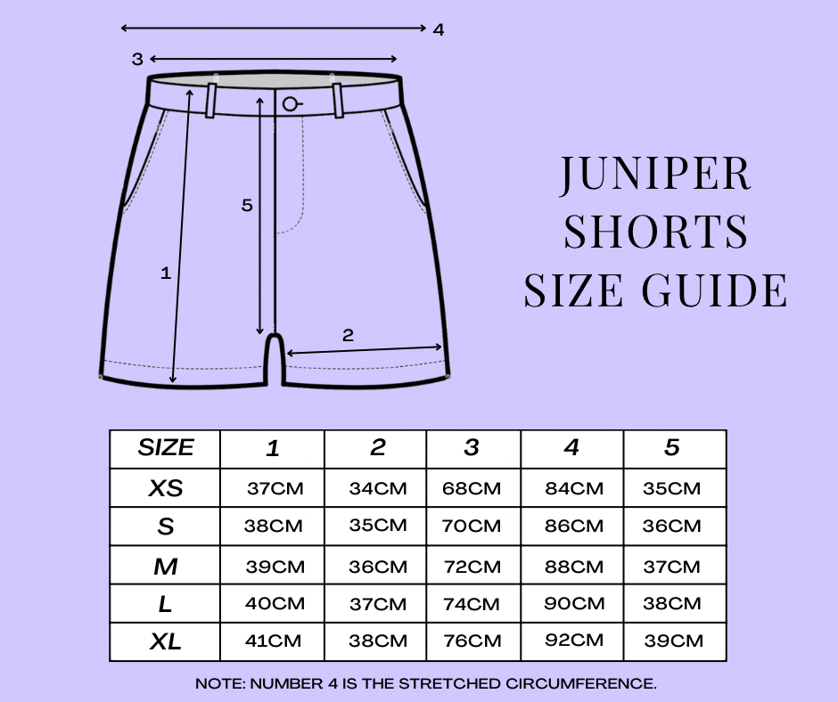 Juniper Stretch Shorts in Lilac